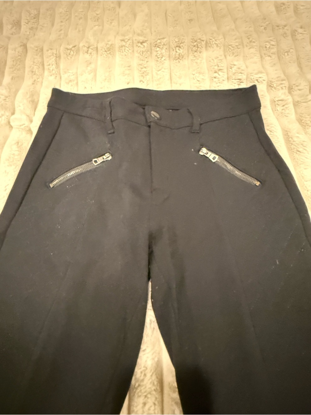 Women’s Metaphor Black Zip-Pocket Dress Pants